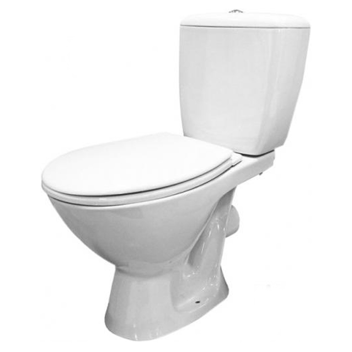 Компакт Cersanit 767 KORAL 011 3/6 з кришкою поліпропілен з металевим кріпленням Krash Твій Вибір, фото 1