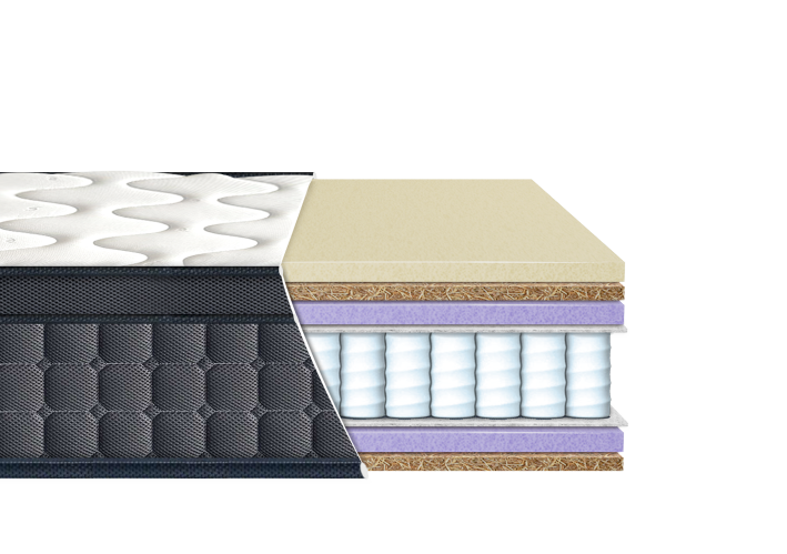 Ортопедичний матрац LAVIANO SPRING «LATEX-COCOS», фото 1