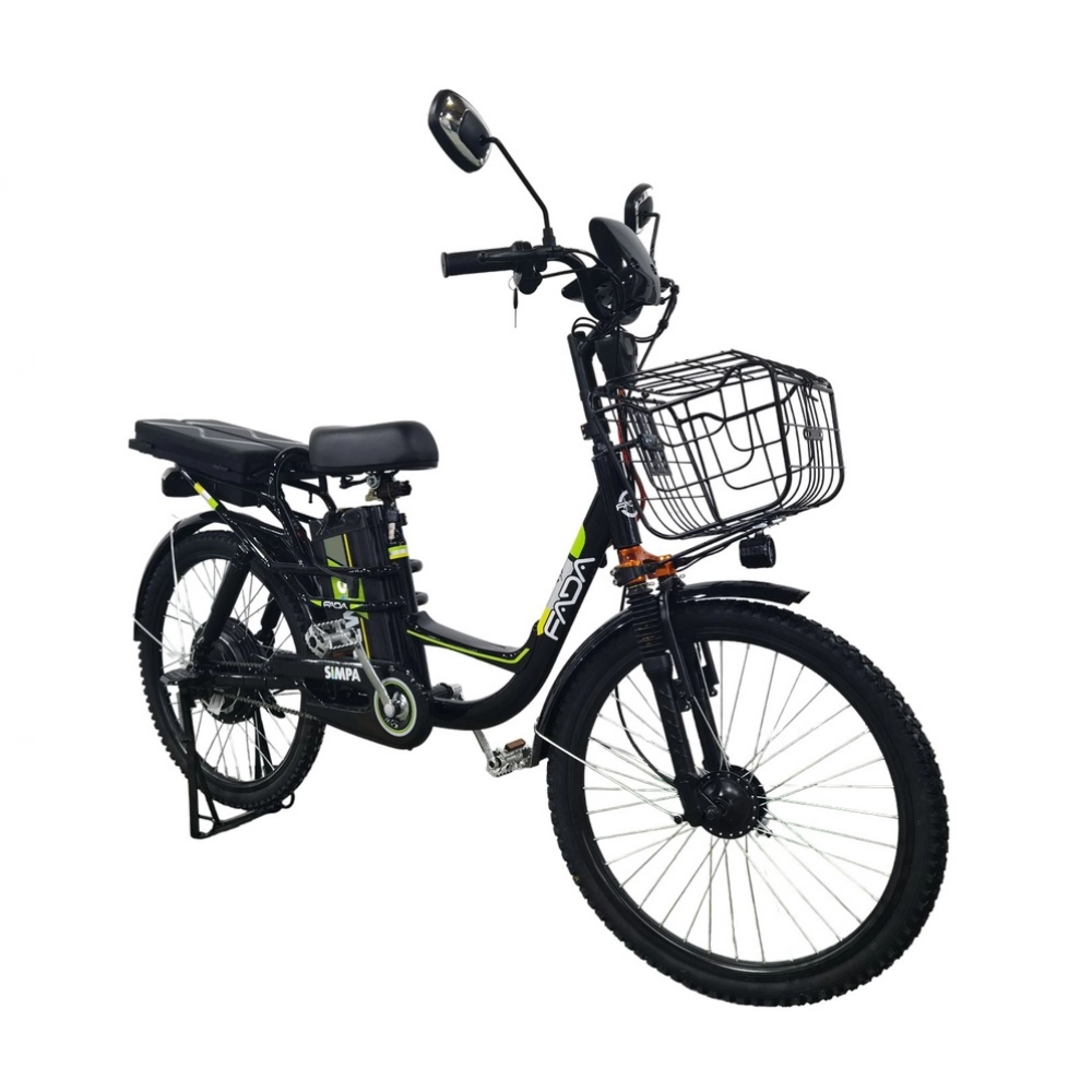 Електровелосипед FADA SiMPA 400W Чорний, фото 1