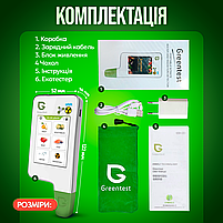 Екотестер Greentest ECO 6 - Дозиметр, нітрат-тестер та вимірювач жорсткості води в одному приладі (Green6), фото 11