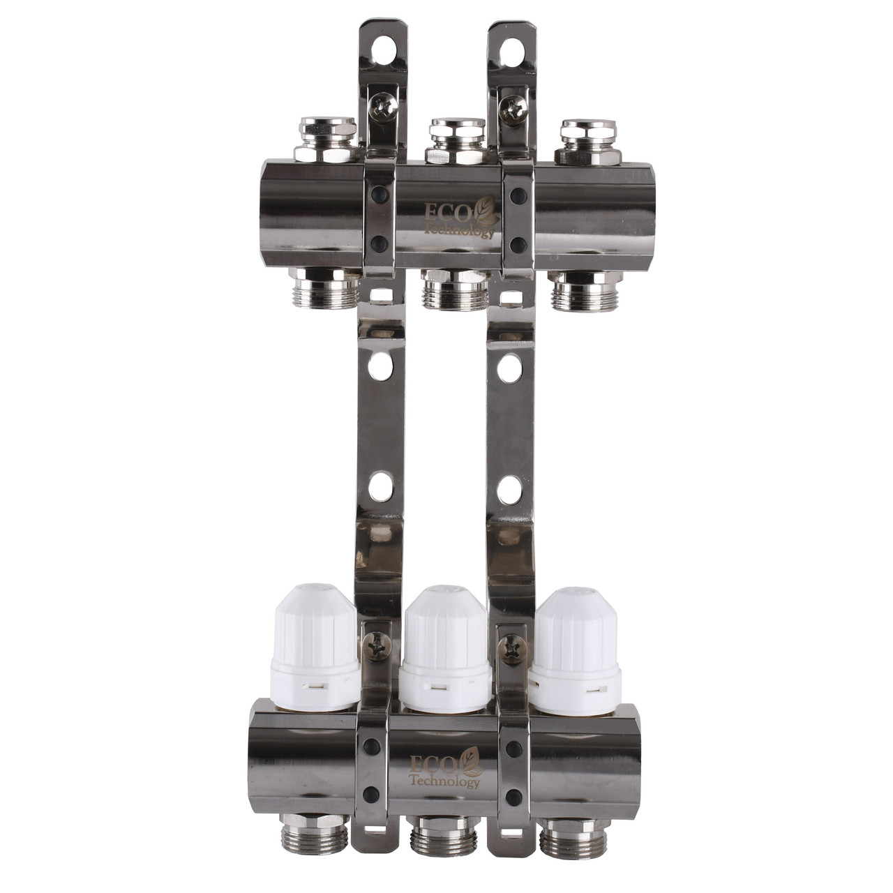 Колектор з регуляторами та кріпленням ECO 001С 1"x3 Krash Твій Вибір, фото 1