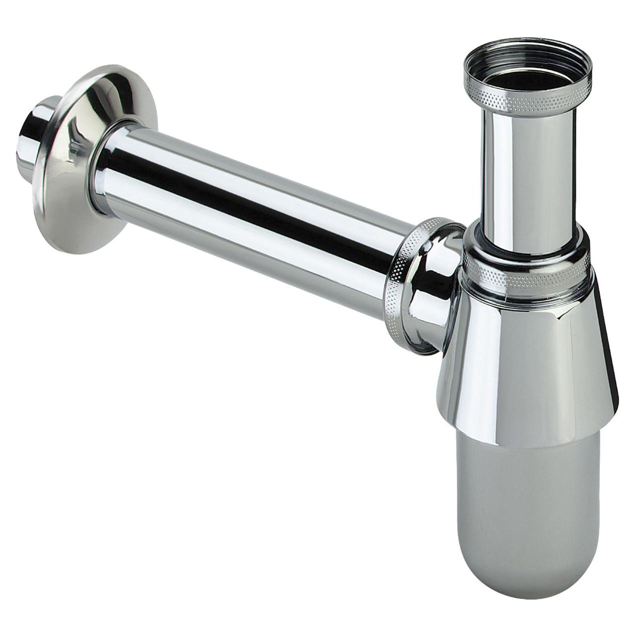 Сифон для раковини VIEGA 1 1/4" х1 1/4" металевий хром бутил. б/г100674 Krash Твій Вибір, фото 1