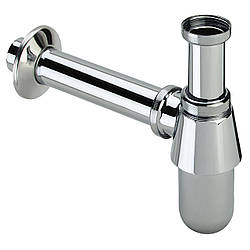Сифон для раковини VIEGA 1 1/4" х1 1/4" металевий хром бутил. б/г100674 Krash Твій Вибір