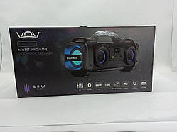 Портативна bluetooth-колонка BOOMBOX VOV-SH01 з дисплеєм і караоке