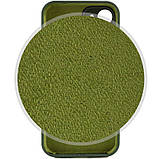 Чохол для iPhone 12 Silicone Case Full Protective (Cyprus Green), фото 3