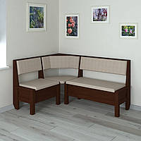 Сучасний дерев'яний кухонний куточок на кухню з натурального дерева з місцем для зберігання Туніс Летро