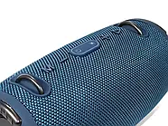 Музична Bluetooth колонка з LED підсвічуванням та ремінцем B5S Синя, фото 7