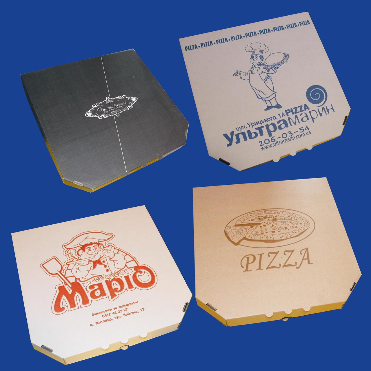 Коробка для пиццы диаметром 32 см - фото 3 - id-p9866414