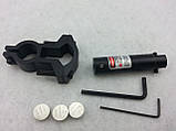 Лазерний целеуказатель NcStar кріпленням на стовбур/оптику, фото 7