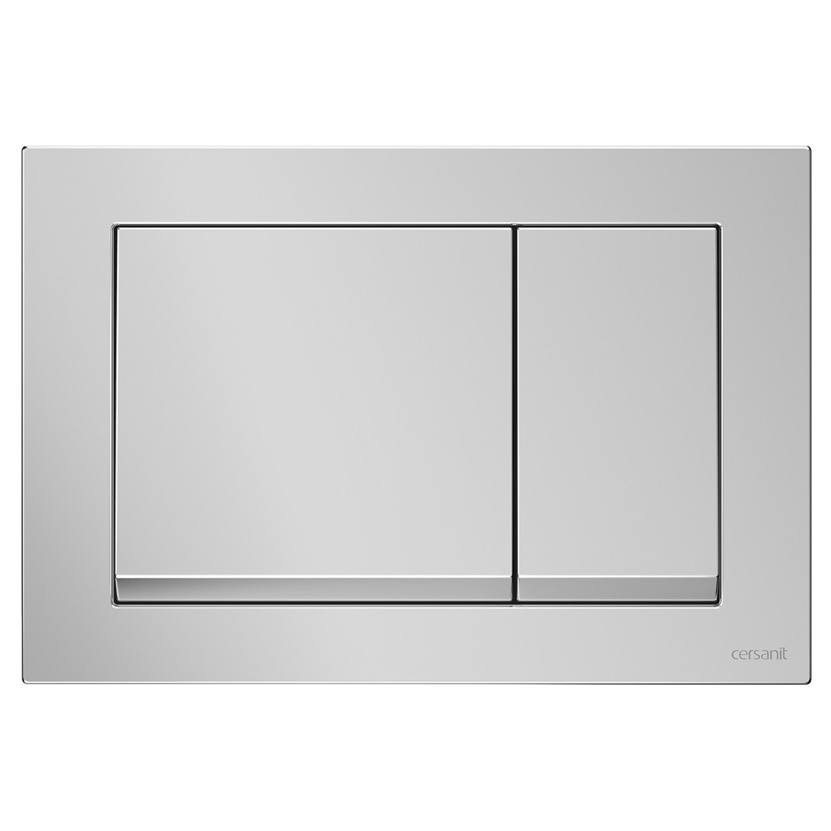 Кнопка змиву Cersanit ENTER II матовий хром Krash Твій Вибір, фото 1