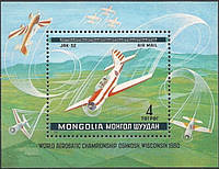 Монголія 1980 - літаки - блок - MNH XF T-211 Монголія 1980 - літаки - блок - MNH XF