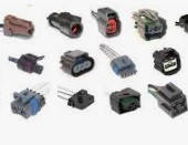 Роз'єми автомобільні, клеми, дроти, кінцевики, кнопки