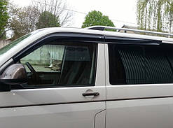 Вітровики (4 шт., Sunplex Sport) для Volkswagen T5 Caravelle 2004-2010 рр