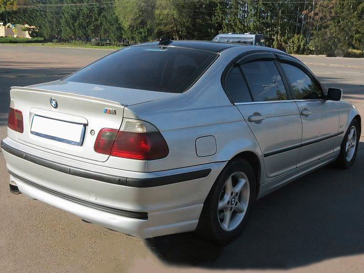 Вітровики SD (4 шт, HIC) для BMW 3 серія E-46 1998-2006 рр, фото 1