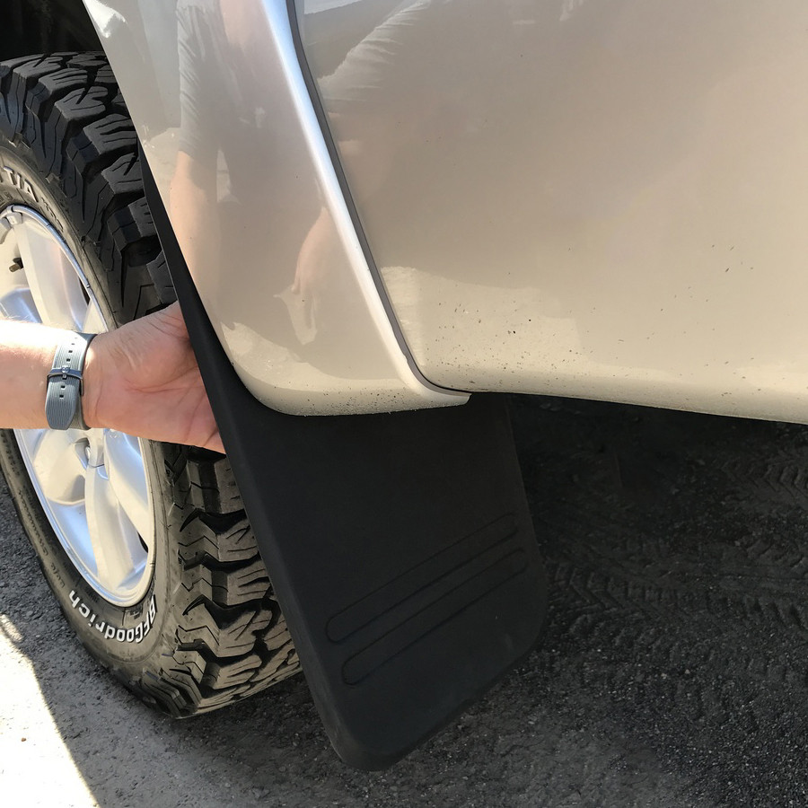 Задні бризковики довгі (2 шт.) для Toyota Hilux 2006-2015 рр, фото 1