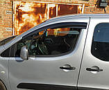 Вітровики (2 шт., Sunplex Sport) для Citroen Berlingo 2008-2018 рр, фото 2
