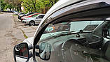 Вітровики (2 шт., Sunplex Sport) для Fiat Doblo I 2001-2005 рр, фото 3