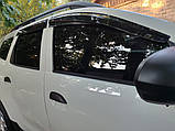 Вітровики (4 шт., Sunplex Sport) для Dacia Duster 2018-2024 рр, фото 2