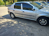 Вітровики (4 шт., Sunplex Sport) для Dacia Logan I 2008-2012 рр, фото 3