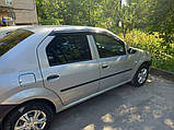Вітровики (4 шт., Sunplex Sport) для Dacia Logan I 2008-2012 рр, фото 4