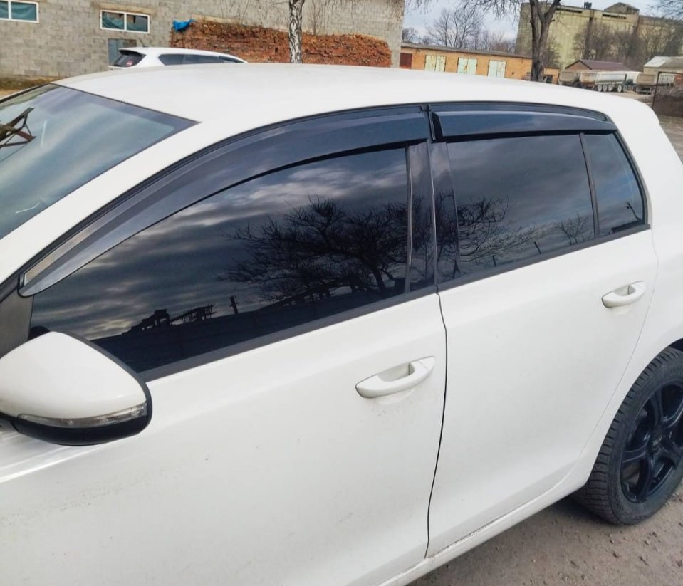 Вітровики HB (4 шт., Sunplex Sport) для Volkswagen Golf 5, фото 1