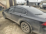 Вітровики з хромом SD (4 шт., Sunplex Chrome) для Volkswagen Passat B8 2015-2023 рр, фото 4