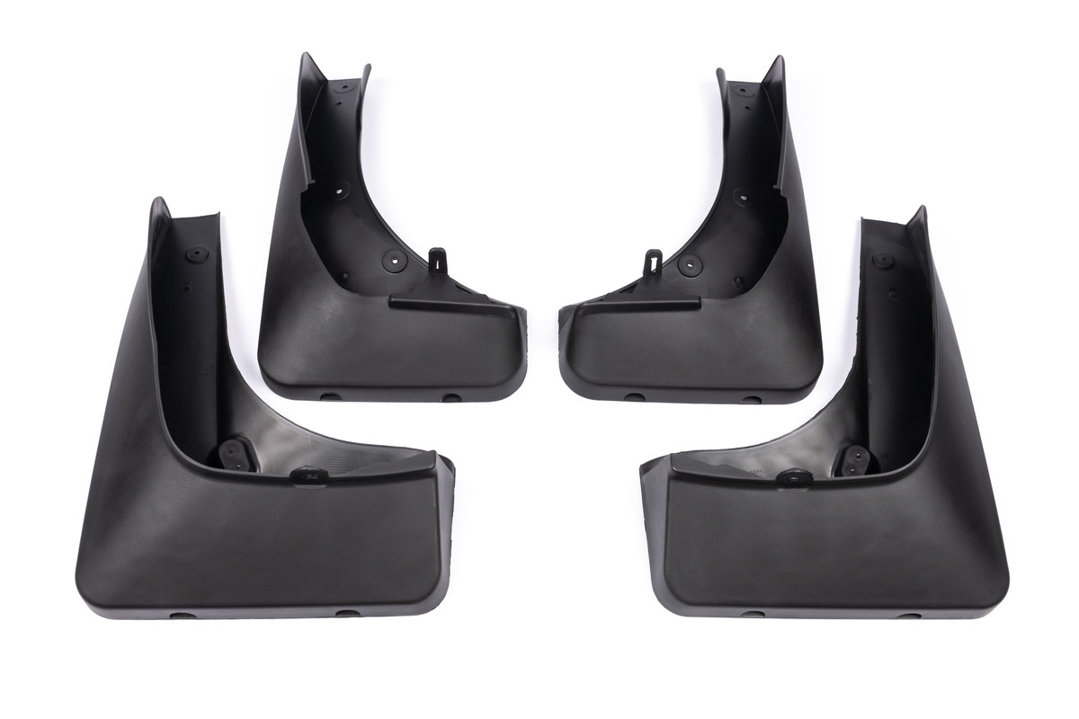 Бризковики Premium з порогами (4 шт) для BMW X5 F-15 2013-2018 рр, фото 1