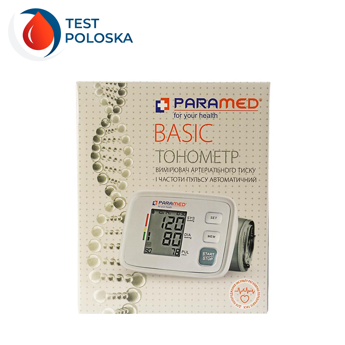 Тонометр автоматичний Paramed Basic