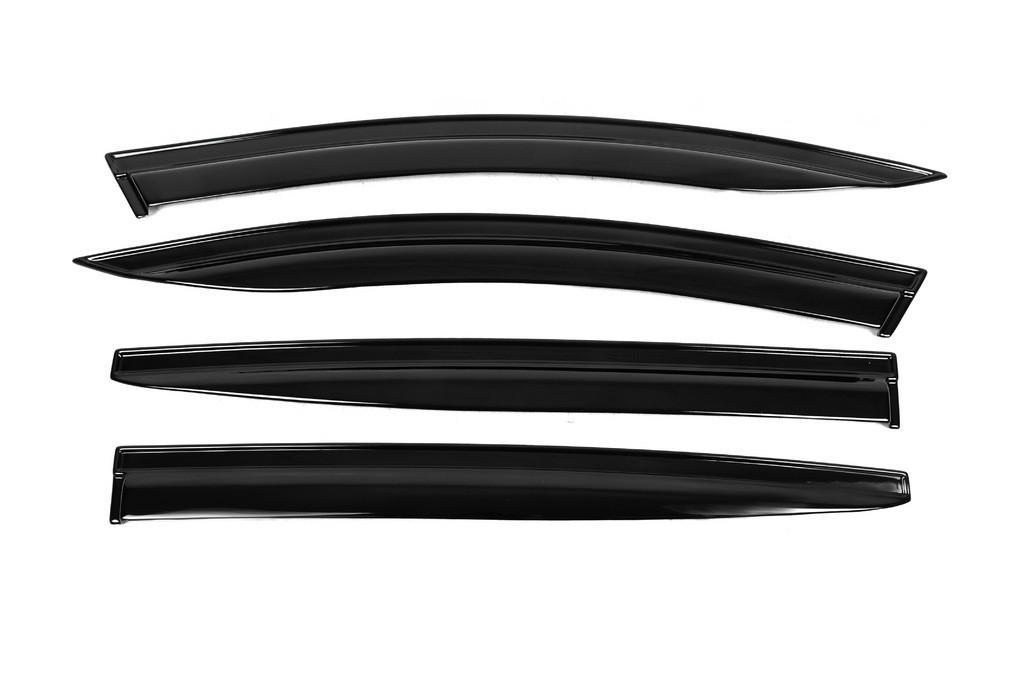 Вітровики (4 шт, EuroCap) для Dacia Sandero 2021- рр, фото 1