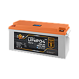Акумулятор LP LiFePO4 12,8V - 230 Ah (2944Wh) (BMS 200A/100А) пластик LCD Smart BT, фото 3
