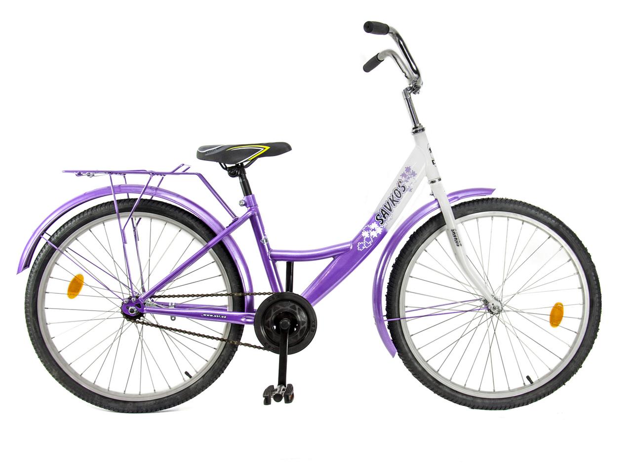 Велосипед ХВЗ 24" 01-2 Сталь Підлітковий ліловий