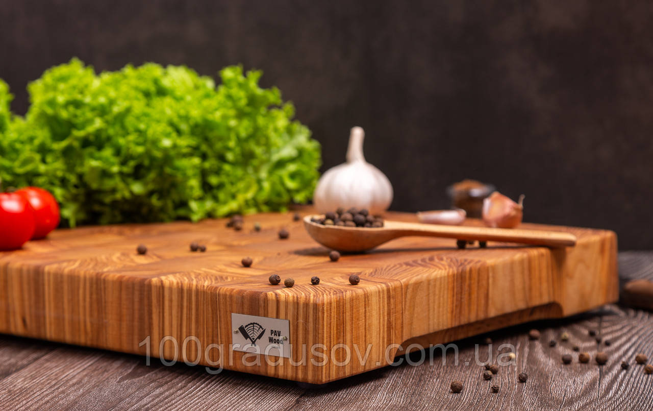 Торцева обробна дошка з ясеня PAV-Wood 25х35х3,5 см