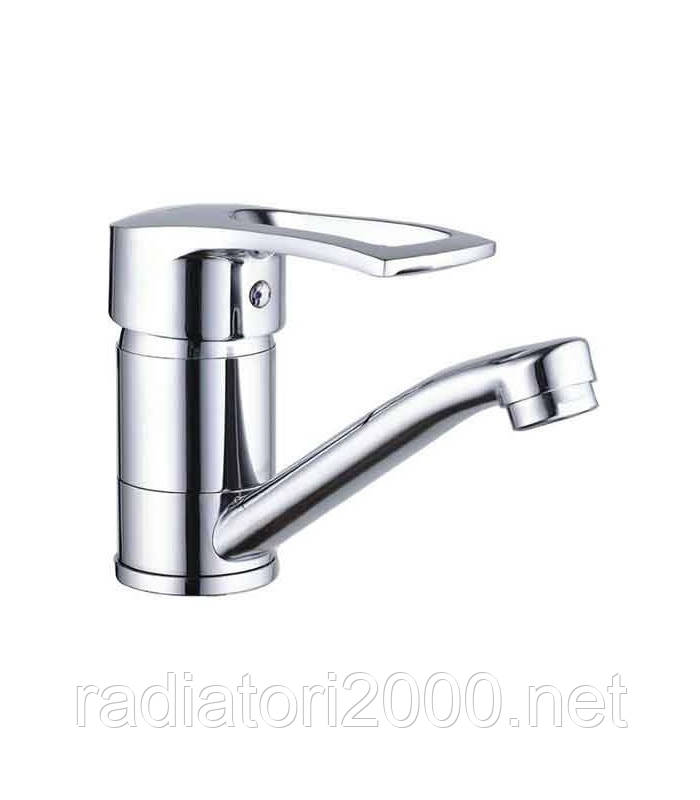 Змішувач одноруйкий для кухні (латунний корпус) з коротким носиком PAN-B