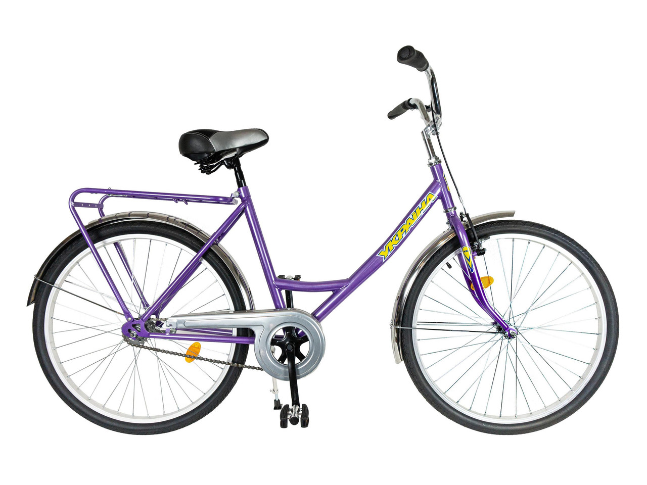 Велосипед ХВЗ 26″ Україна 39CZ Cталь ліловий