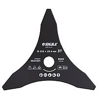 Ніж для тримера Ø255×25.4мм 3Т гострий ТМ SIGMA