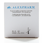Голка ін'єкційна одноразова стерильна "ALEXPHARM", 21G (0,8x40 мм)