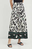 Юбка расклешённая макси с принтом Medicine S