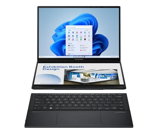 Ноутбук ASUS ZenBook Duo UX8406MA Ultra 7-155H/32GB/1TB/Win11 OLED 120Hz( UX8406MA-PZ346X)
