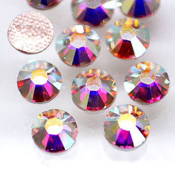 Кристали Swarovski (Hotfix).Crystal AB ss6(2mm).Ціна за 100 шт.