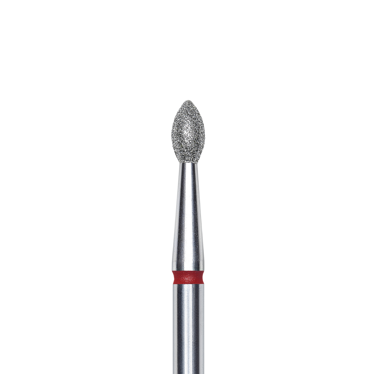 Фреза для манікюру брунька гостра червона діаметр 2,5 мм Staleks Pro Expert FA60R025/4.5, фото 1