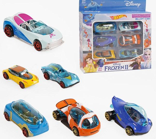 Набір металікських машинок типу Хот Вілс Disnay