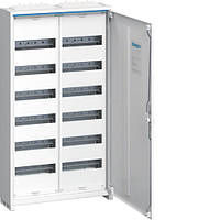 Щит IP44/II 950x550x161мм 144мод.(2x72), HAGER UNIVERS FWB62S, бокс Хагер настінний, шафа метал (rozetka)