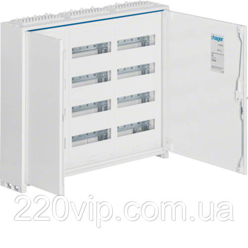 Щит IP44/II 650x800x161мм 144мод.(3x48), HAGER UNIVERS FWB43S, бокс Хагер настінний, шафа метал (rozetka), фото 1
