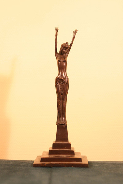 Скульптура Східна танцівниця бронза 1920-х р. р. Ар - Деко