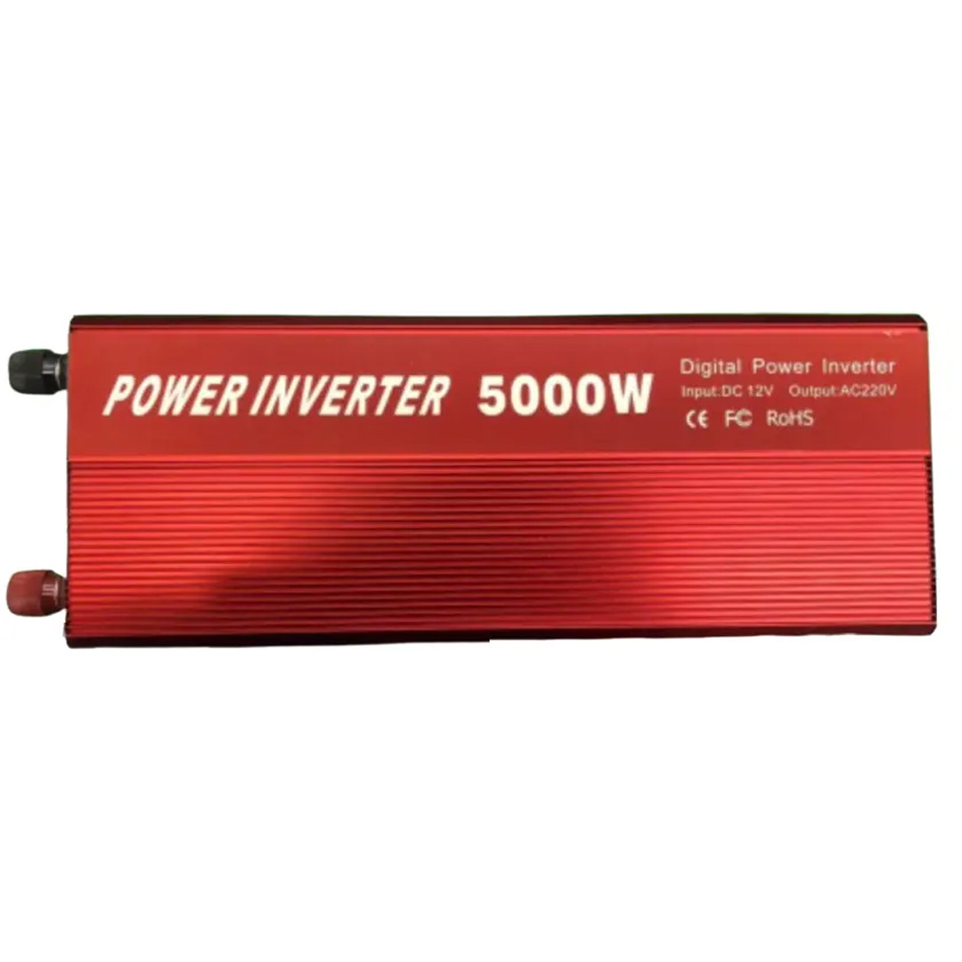 Універсальний автомобільний перетворювач інвертор Power Inverter ART5004 AC/DC потужність в 5000Вт 12V-220V
