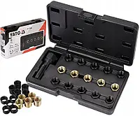 Набір Для Відновлення Різьблення Свічок Запалювання М16 х 1.25 мм 16 шт YATO (YT-17580)