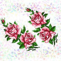 Водорозчинний флізелін Confetti "Троянди"