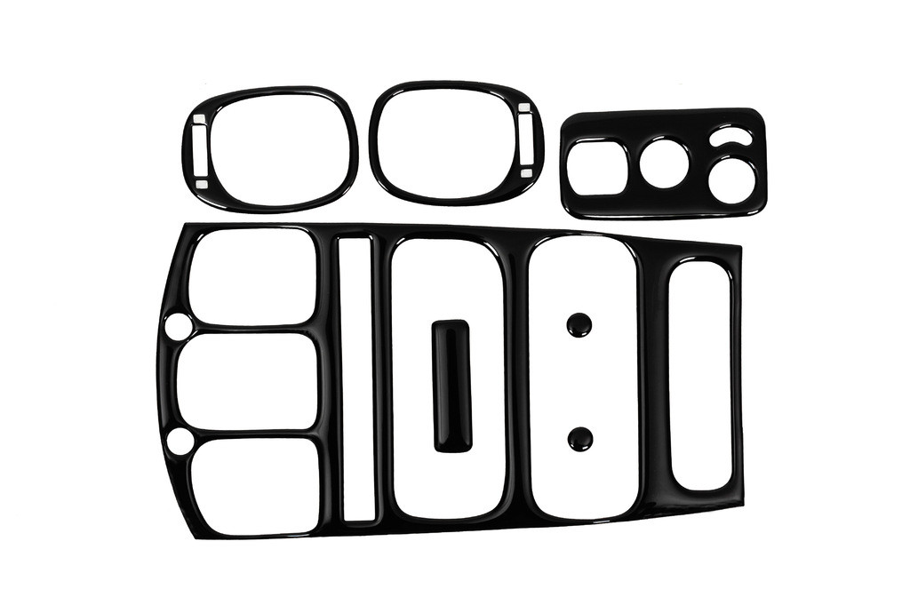 Накладки на панель для Chrysler Voyager 2001-2007 рр. Meric Пластик, фото 1