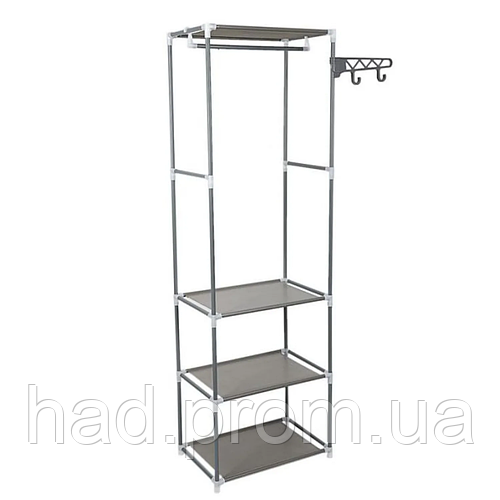 Напольная вешалка для хранения одежды, открытый шкаф органайзер для ...