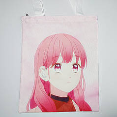 Підліткова молодіжна сумка шоппер  на блискавці